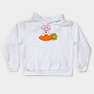 Rabbit with Carrot Kids Hoodie